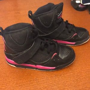 Jordan Flight 45 HIGH Black/Vivid Pink-White 11C